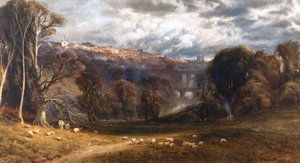 Ansicht von Knaresborough von Bernard Walter Evans