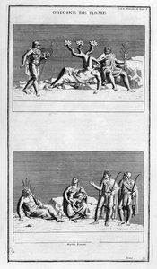 Der Ursprung Roms, 1757