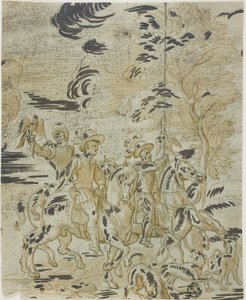 Falkenjagd von Bernard van Orley