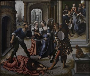 Das Martyrium des Heiligen Johannes des Täufers