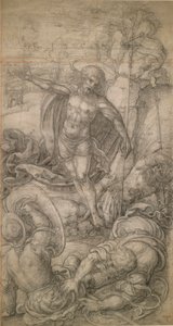 Die Auferstehung Christi von Bernard van Orley
