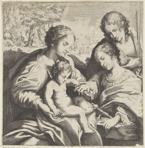 Die mystische Hochzeit der heiligen Katharina
