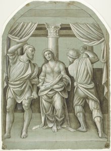Geißelung der Heiligen Katharina von Bernardino Lanino