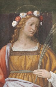 Heilige Rosa (Detail)