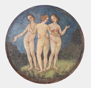 Die drei Grazien, ca. 1509 von Bernardino Pinturicchio
