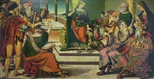 Christus unter den Ärzten von Bernardino di Mariotto