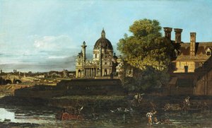 Wien Karlskirche von Bernardo Bellotto