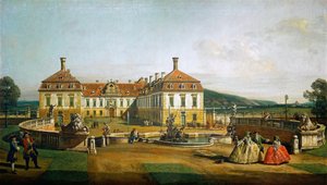 Das kaiserliche Lustschloss Schloss Hof, Ehrenhofseite