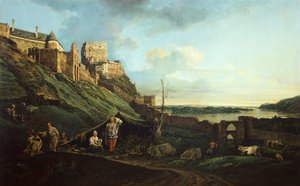 Burg Devin von Bernardo Bellotto
