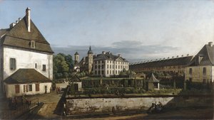Die Festung Königstein: Hof mit dem Brunnenhaus von Bernardo Bellotto