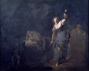 Judith mit dem Kopf des Holofernes von Bernardo Cavallino