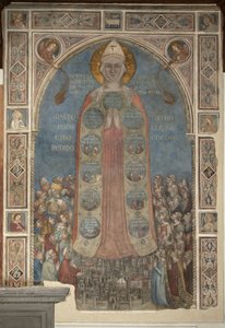 Madonna della Misericordia, 1342 von Bernardo Daddi