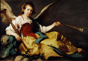 Die Allegorie des Ruhms von Bernardo Strozzi