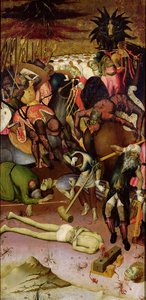 Die Enthauptung des Heiligen Georg, Tafel eines Altars, ca. 1435