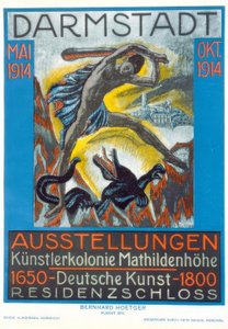 Ausstellungen Künstlerkolonie Mathildenhöhe / Deutsche Kunst 1650–1800 / Darmstadt Mai – Okt