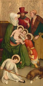 Heilige Maria Kleophas und ihre Familie, ca. 1520-1528 von Bernhard Strigel