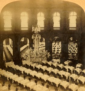 Speisesaal, Grand Hotel, Paris, Frankreich von Bert Underwood