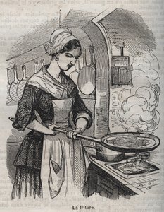 La friture - Gravur in 