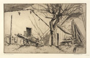 Eine sonnige Ecke von Bertha E. Jaques