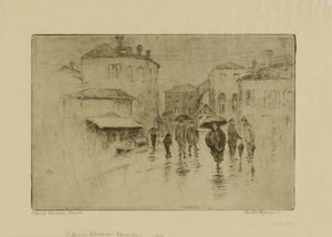 Aprilregen, Venedig