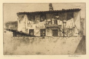 Rückseite eines römischen Hauses