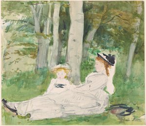 Am Waldrand (Edma und Jeanne)
