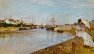 Der Hafen von Lorient von Berthe Morisot