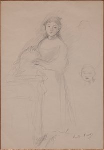 Marthe Givaudan von Berthe Morisot