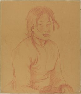 Bauernmädchen, 1890 von Berthe Morisot