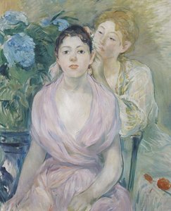 Die Hortensie oder Die zwei Schwestern, 1894 von Berthe Morisot