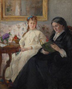 Die Mutter und die Schwester der Künstlerin von Berthe Morisot