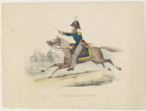 Belgischer Generalmajor, 1830 von Bertrand