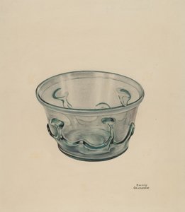 Glasschale