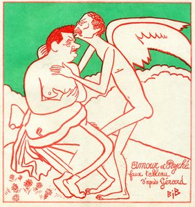 Edouard Herriot und Leon Blum in "Le Charivari"