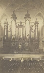 Große Orgel in der Music Hall, Boston, um 1900 von Bierstadt Brothers