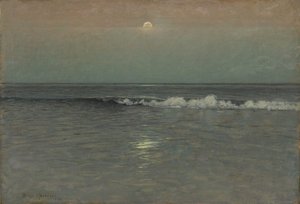 Die Nacht sinkt auf das Meer von Birge Harrison