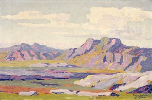 In der Painted Desert, Arizona