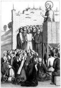 Christus predigt, 15. Jahrhundert, 1849