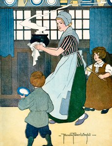 Pease Porridge Hot, von Blanche Fisher Wright von Blanche Fisher Wright