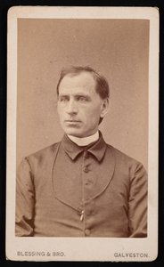 Porträt von Rev. Joseph Celestine Carrier 1833-1904, vor 1876 von Blessing and Bro