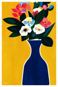 Lebhaftes Blumenarrangement von Bo Anderson