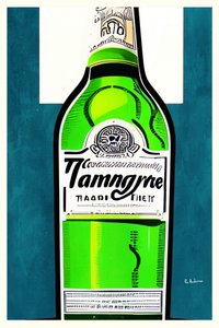 Lebendige Grüne Flasche