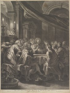 Das heilige Abendmahl von Boetius Adams Bolswert