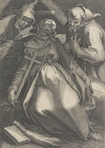 Sancta Euphrolyna, aus der Serie Weibliche Einsiedler