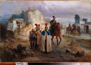 Die gefangenen Franzosen im Jahr 1814