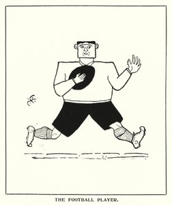 Oxford Quips: Der Fußballspieler von Bohun Lynch