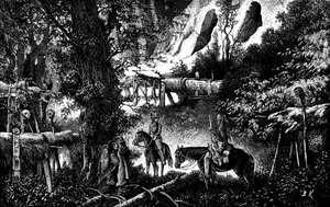 Navajo-Indianerfriedhof