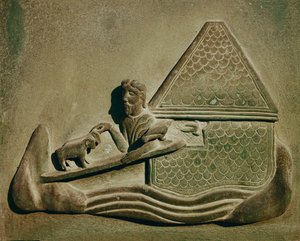 Tiere betreten die Arche von Bonanno Pisano
