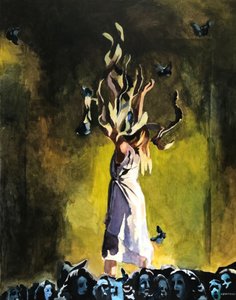Mystische Frauentransformation von Borgenhag Holmqvist
