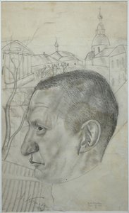 Porträt von Alexander Kerensky 1881-1970, 1924
